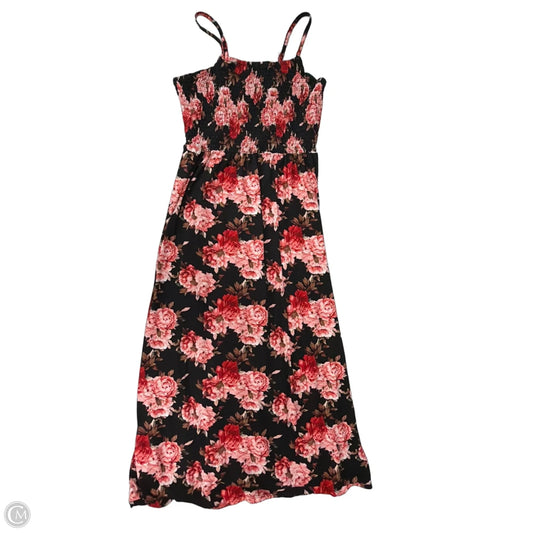 Dress Casual Maxi By Clothes Mentor In Floral Print, Size: 1x