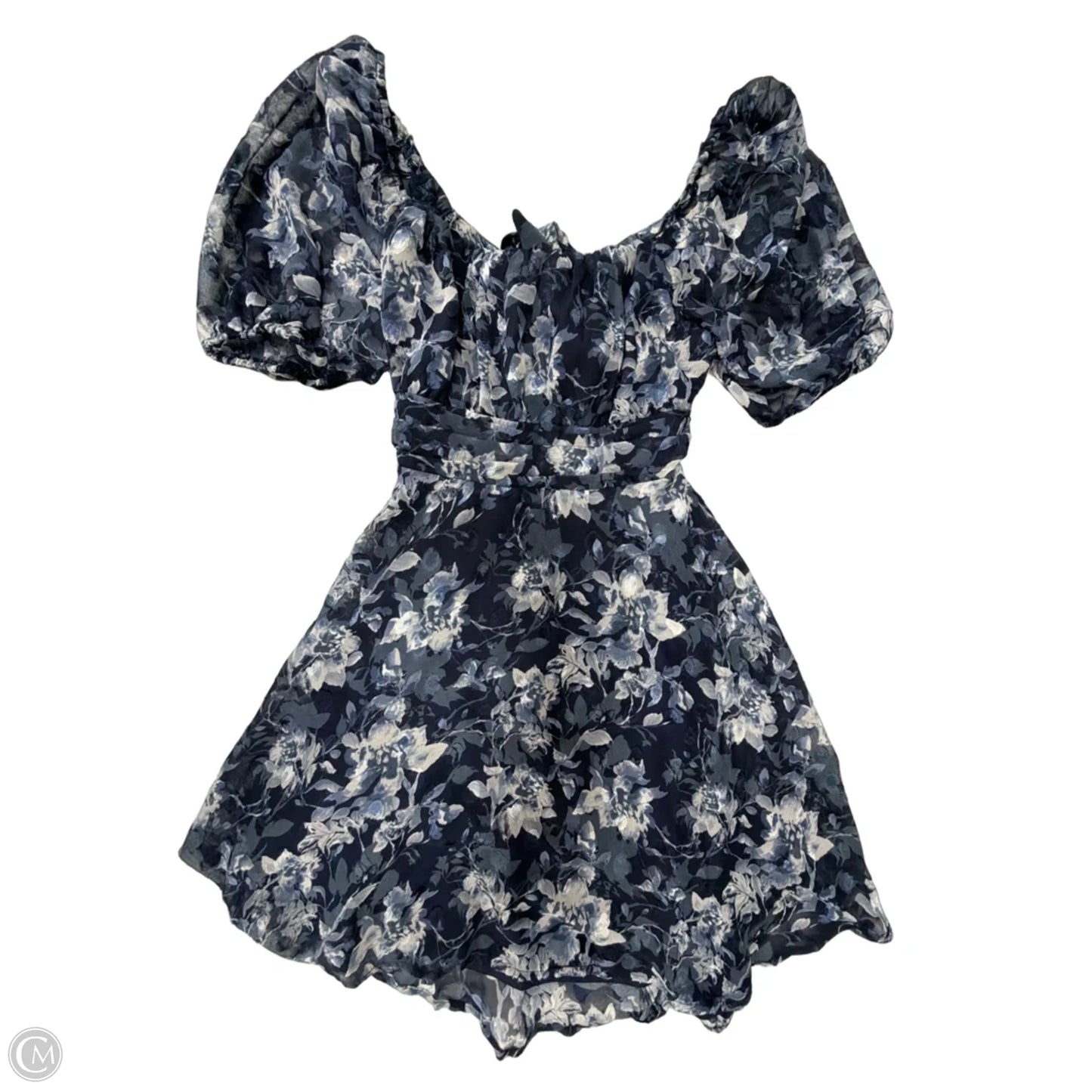Dress Casual Short By Clothes Mentor In Blue, Size: L