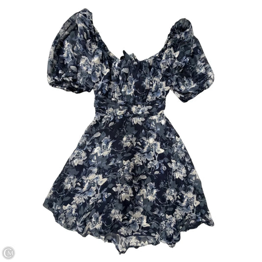 Dress Casual Short By Clothes Mentor In Blue, Size: L