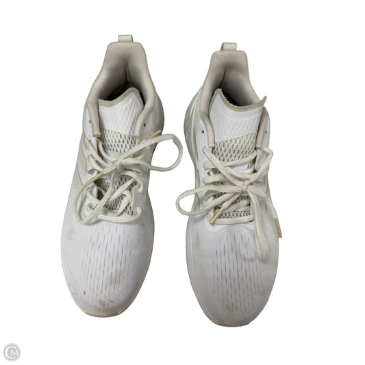 Shoes Athletic By Adidas In White, Size: 9.5