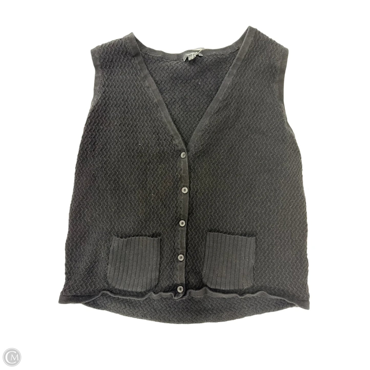 Vest Sweater By Express In Black, Size: M