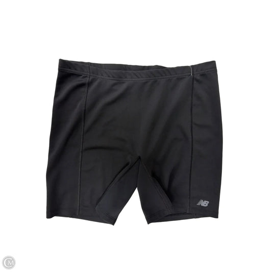 Athletic Shorts By New Balance In Black, Size: Xl