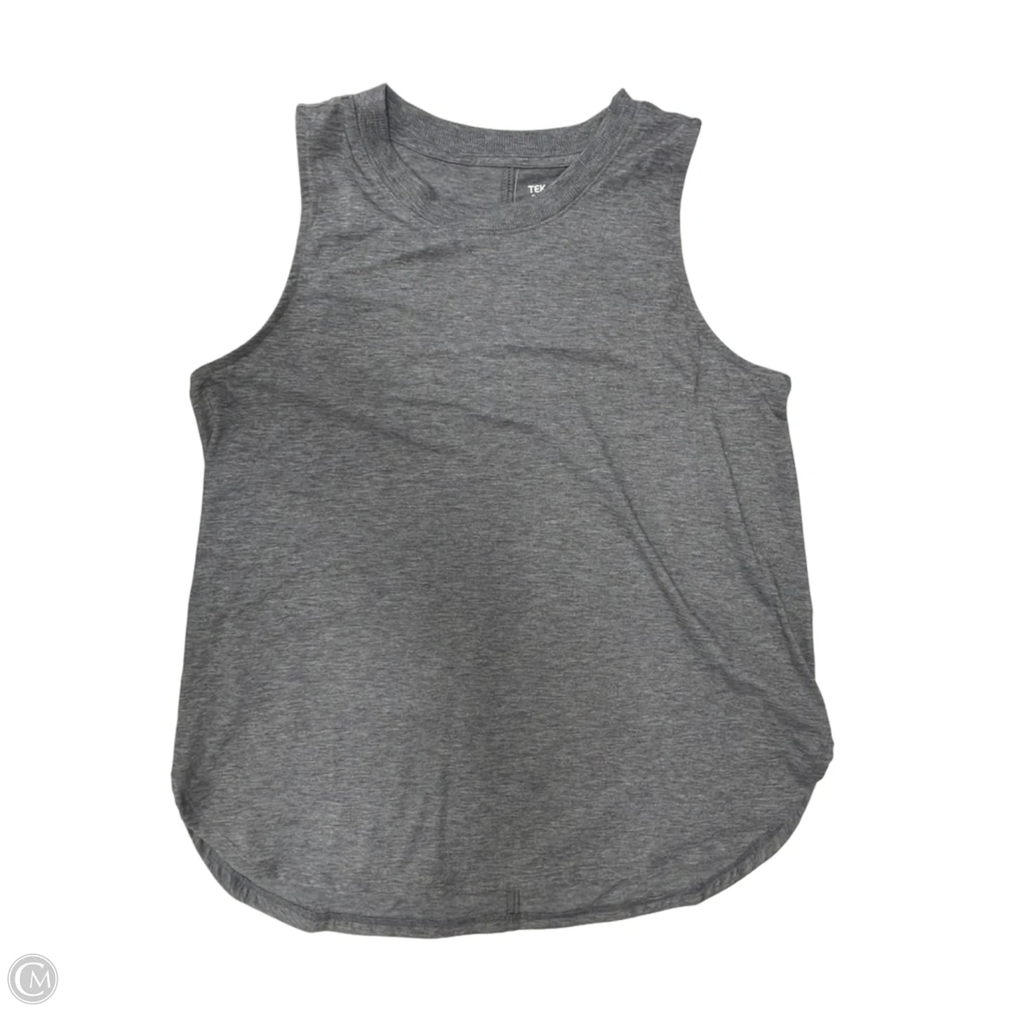Athletic Tank Top By Tek Gear In Grey, Size: M