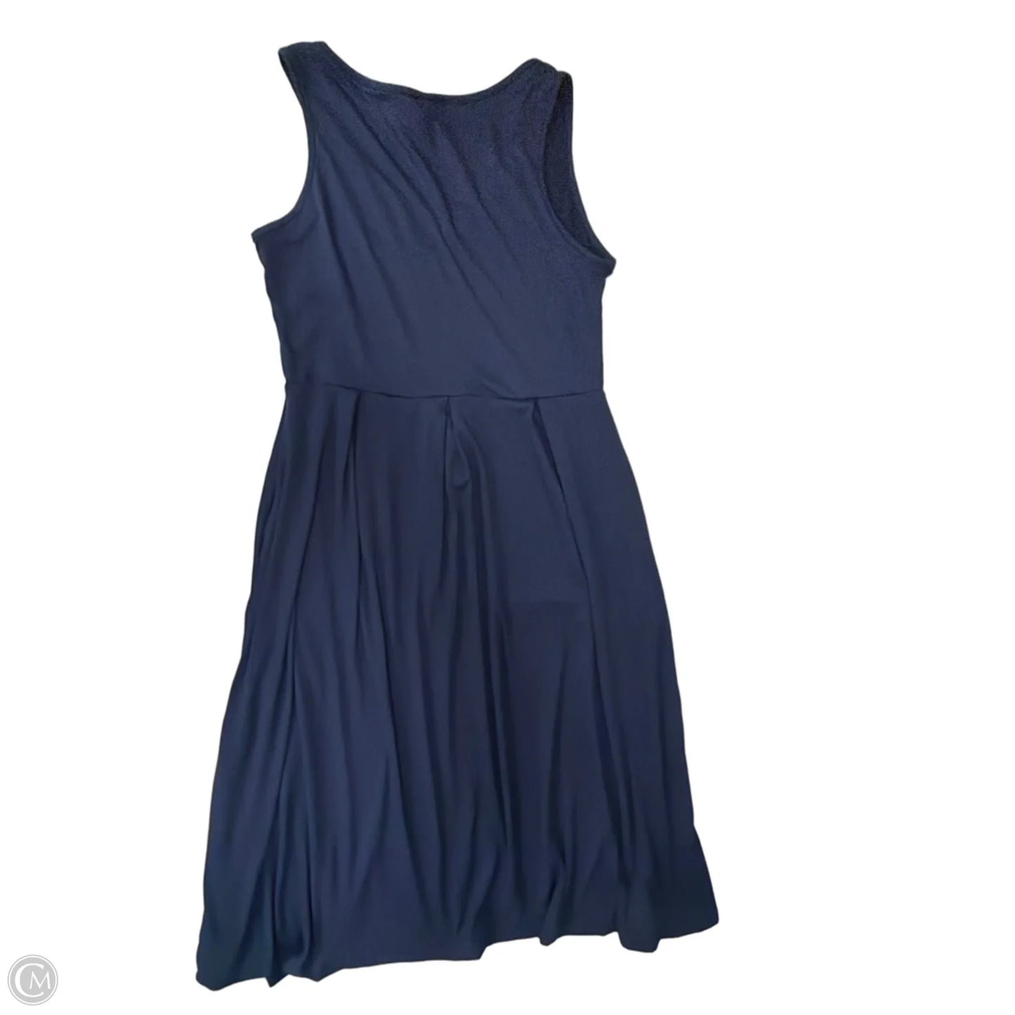 Dress Casual Midi By Cme In Navy, Size: M