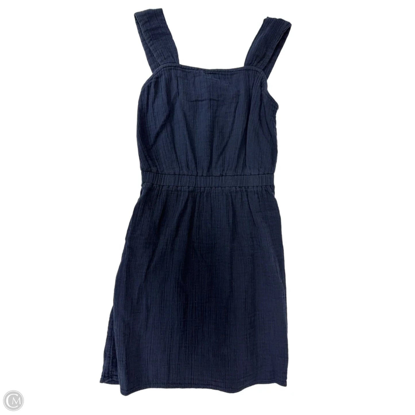 Dress Casual Midi By Loft In Navy, Size: S