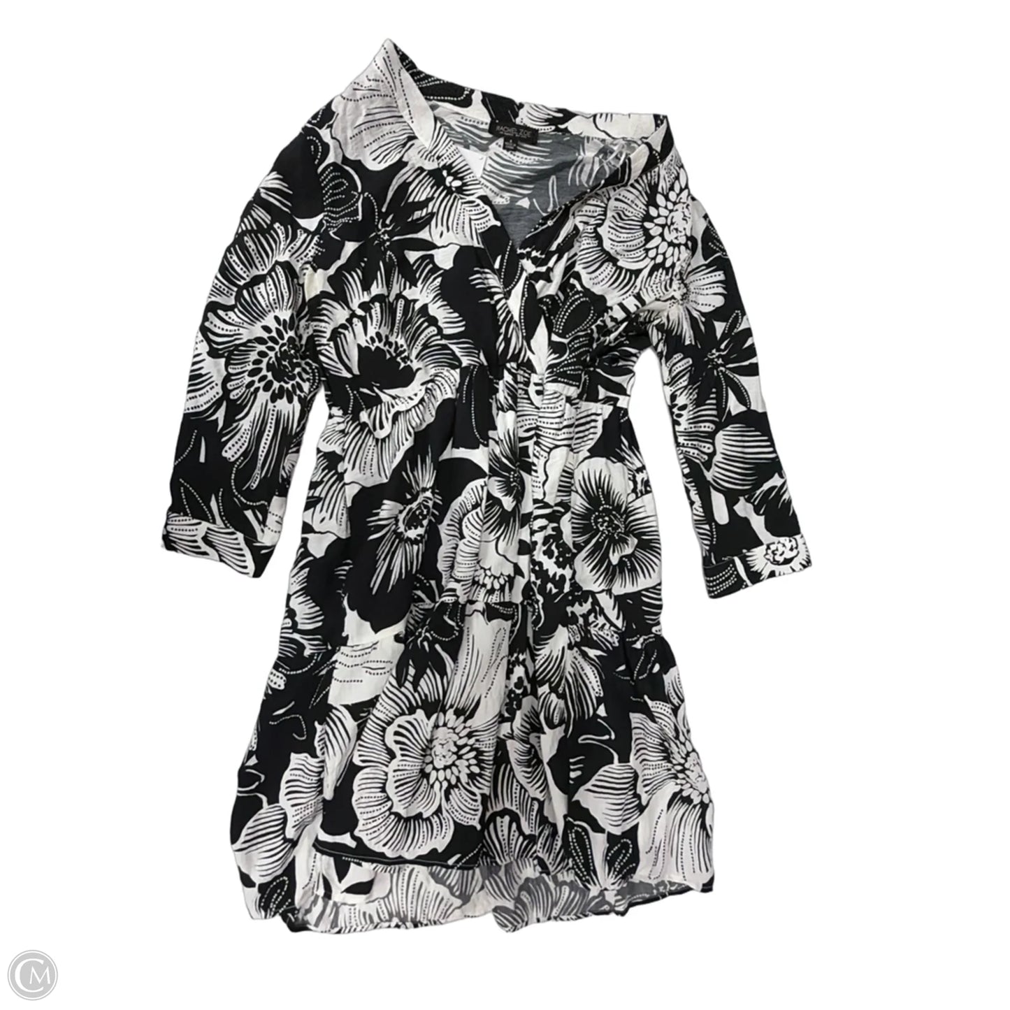 Dress Casual Short By Rachel Zoe In Black & White, Size: S