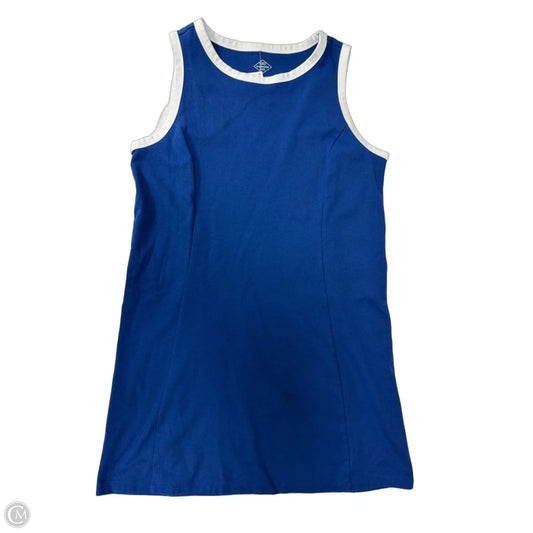 Dress Casual Short By St Johns Bay In Blue & White, Size: S