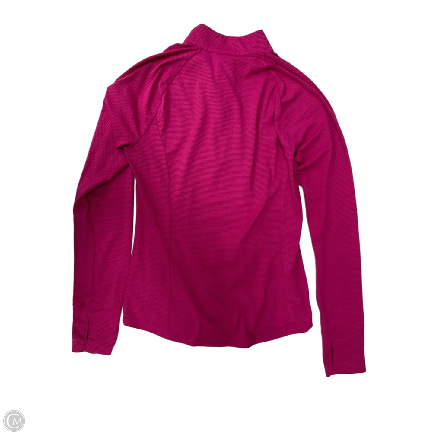 Athletic Top Long Sleeve Collar By Tommy Bahama In Pink, Size: M