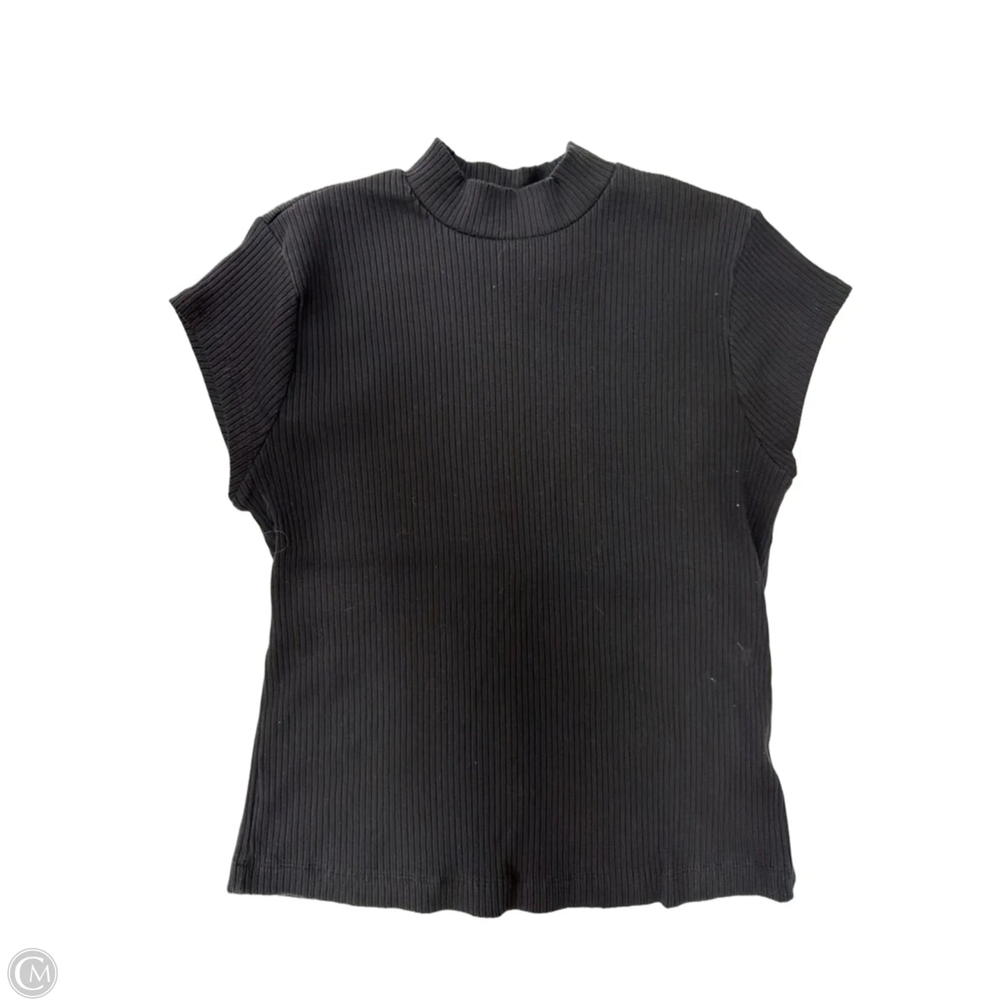 Top Short Sleeve By Old Navy In Black, Size: L