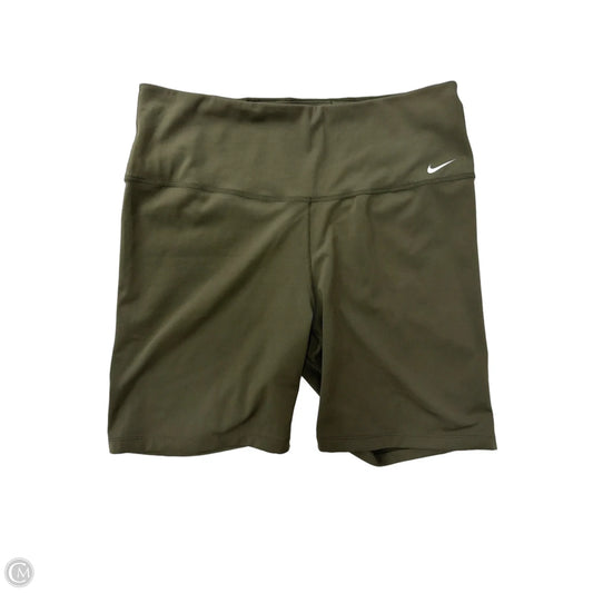 Athletic Shorts By Nike Apparel In Green, Size: Xl
