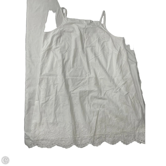 Dress Casual Short By Old Navy In White, Size: Xl