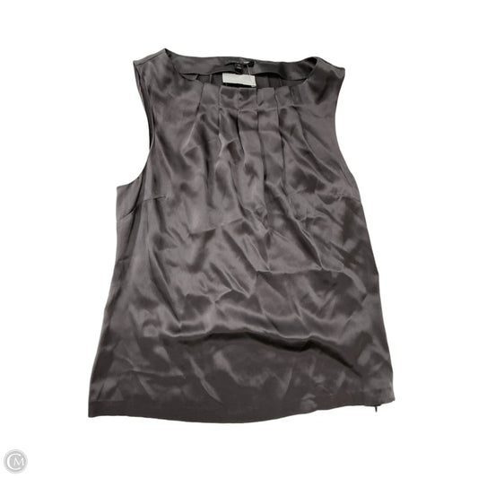 Top Sleeveless By Classiques Entier In Silver, Size: Xl
