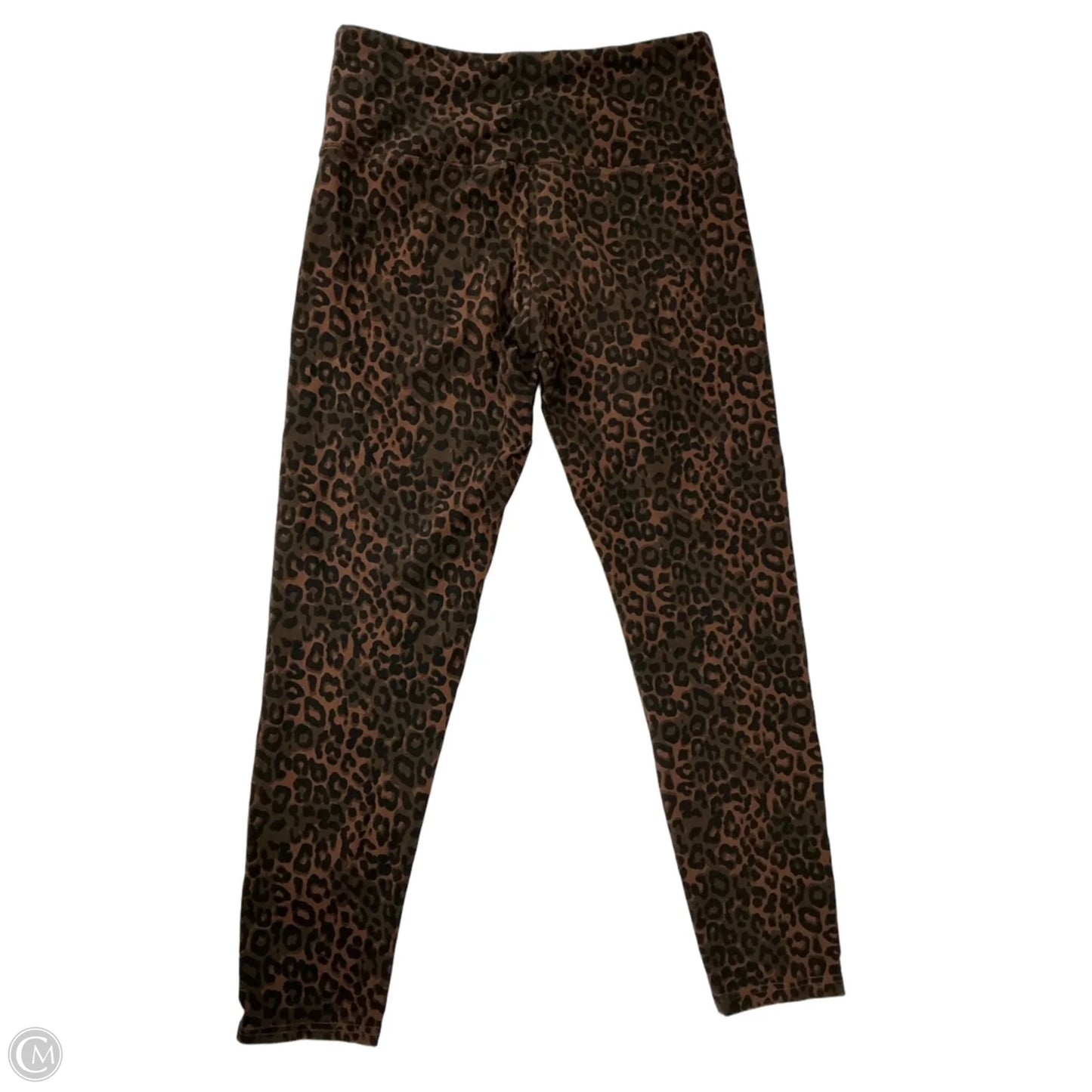 Athletic Leggings By Casablanca In Animal Print, Size: S