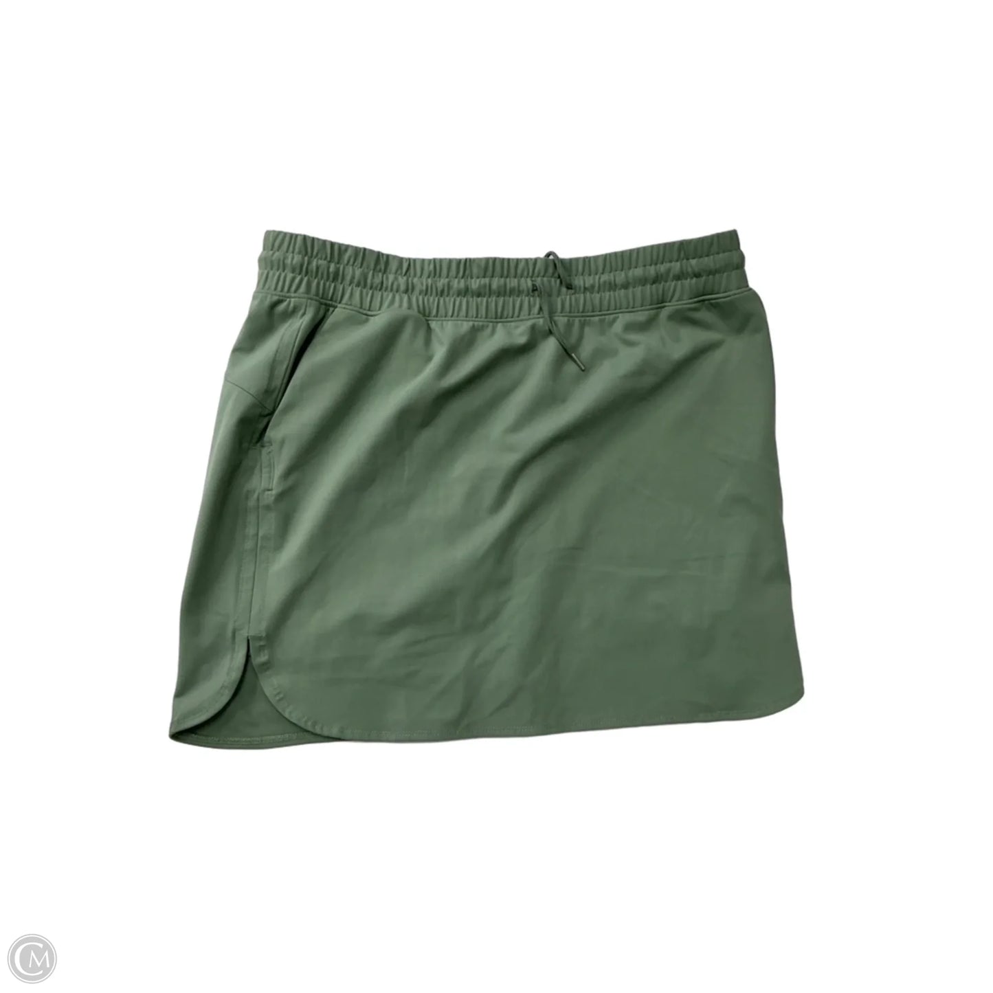 Skort By Zac And Rachel In Green, Size: 1x