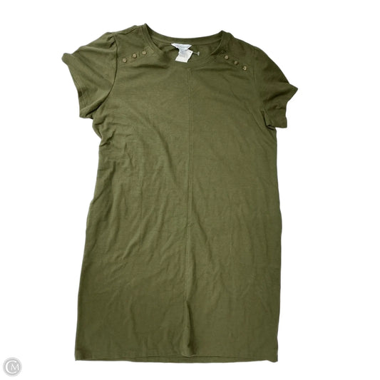 Dress Casual Midi By Liz Claiborne In Green, Size: 1x