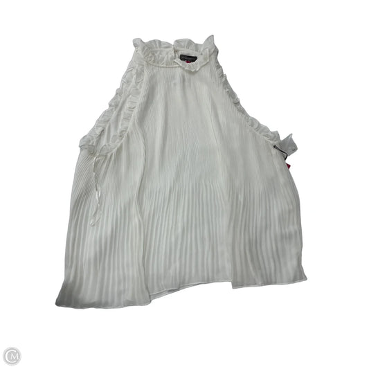 Top Sleeveless By Vince Camuto In Cream, Size: Xl