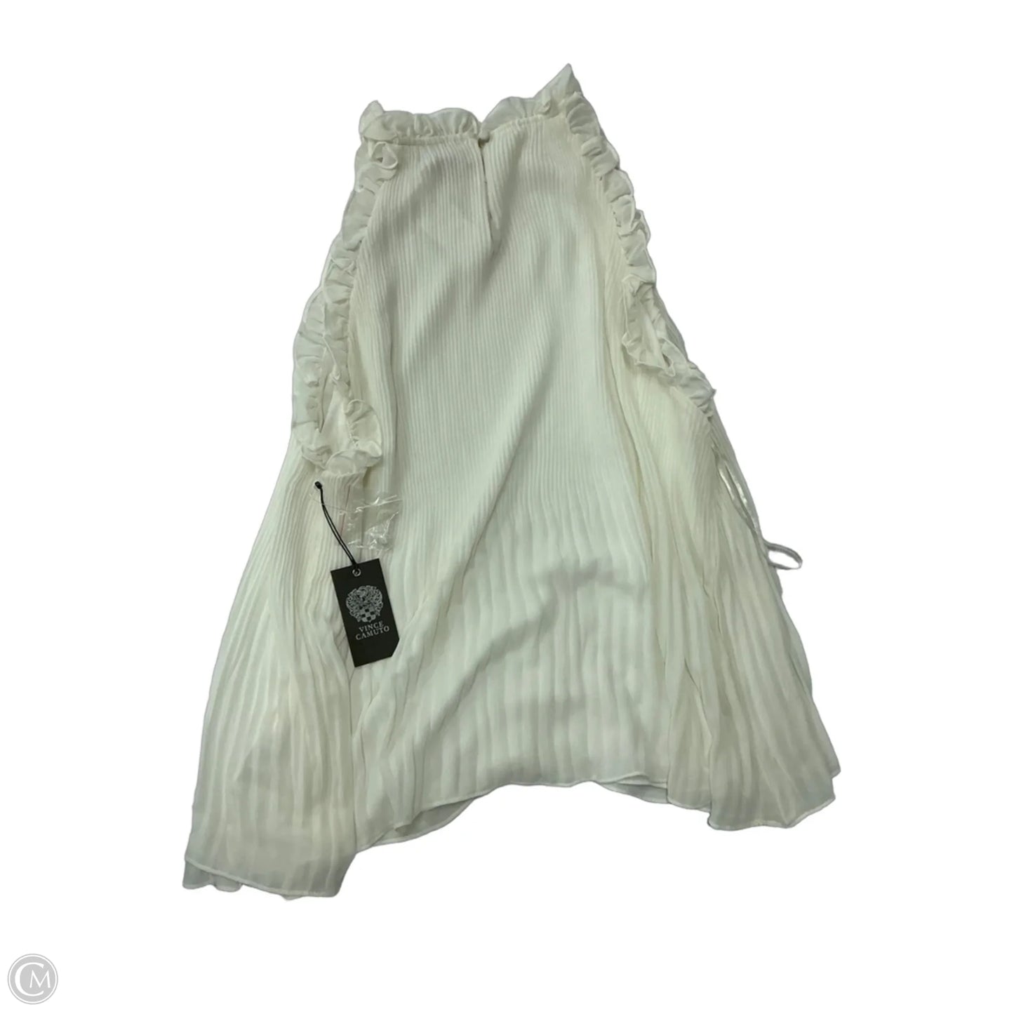 Top Sleeveless By Vince Camuto In Cream, Size: Xl