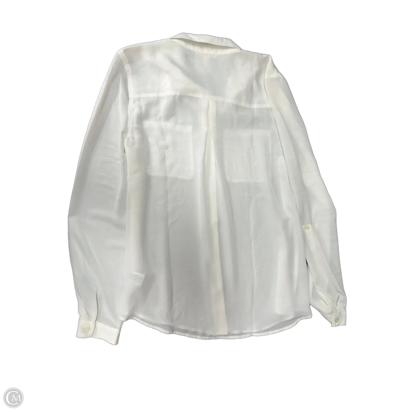 Top Long Sleeve By Maurices In White, Size: S