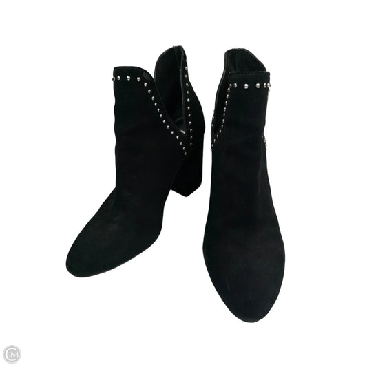 Boots Ankle Heels By Steve Madden In Black, Size: 10