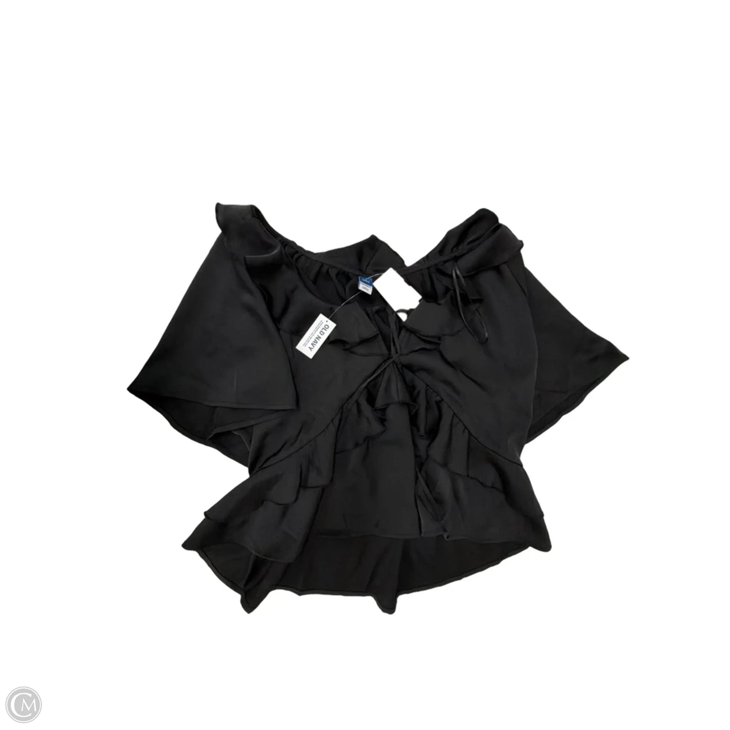 Top Short Sleeve By Old Navy In Black, Size: Xlp