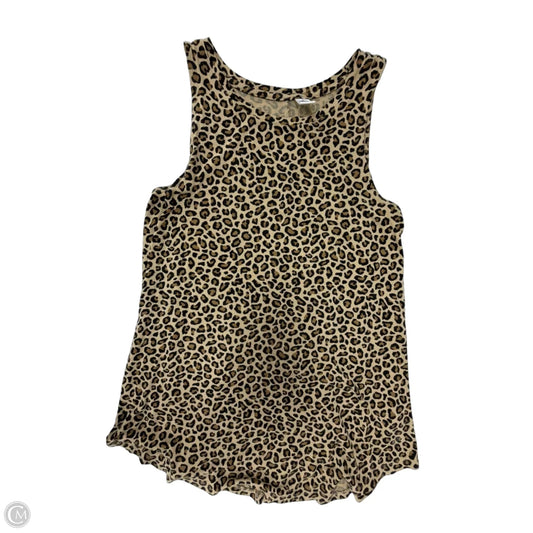 Tank Top By Old Navy In Animal Print, Size: Xs