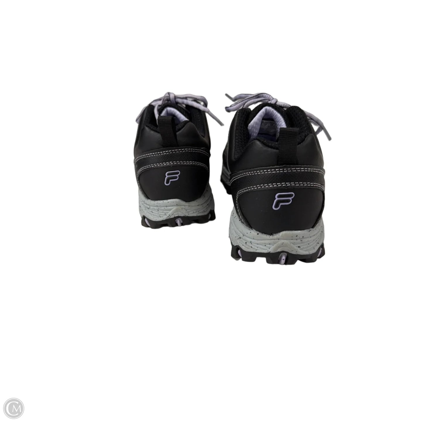 Shoes Athletic By Fila In Black & Grey, Size: 7