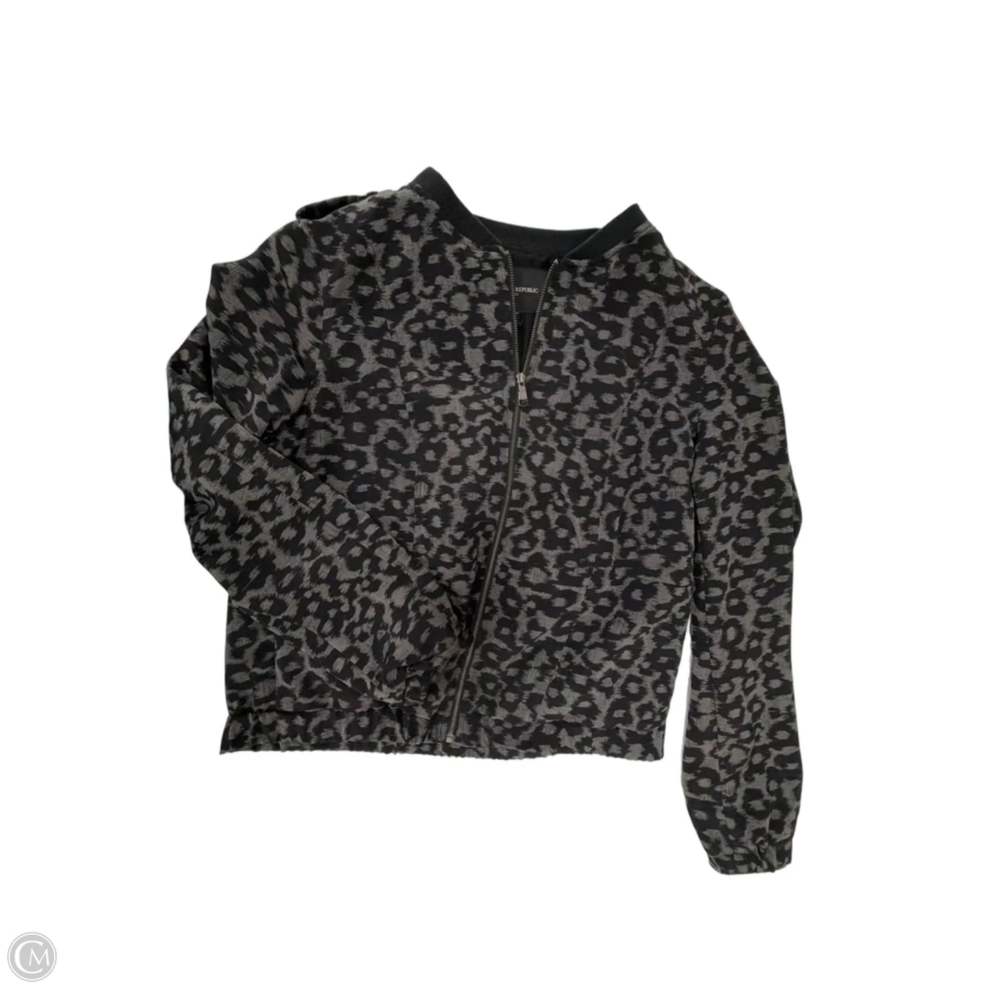 Jacket Other By Banana Republic In Black & Grey, Size: M