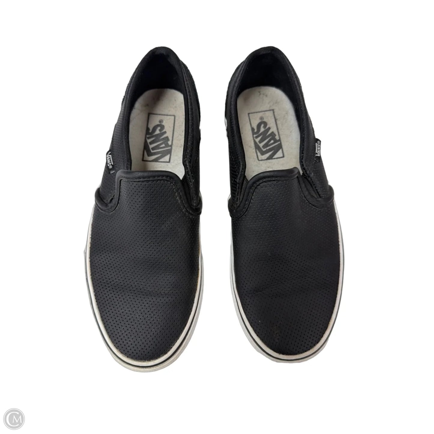 Sandals Flats By Vans In Black, Size: 7