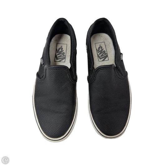 Sandals Flats By Vans In Black, Size: 7