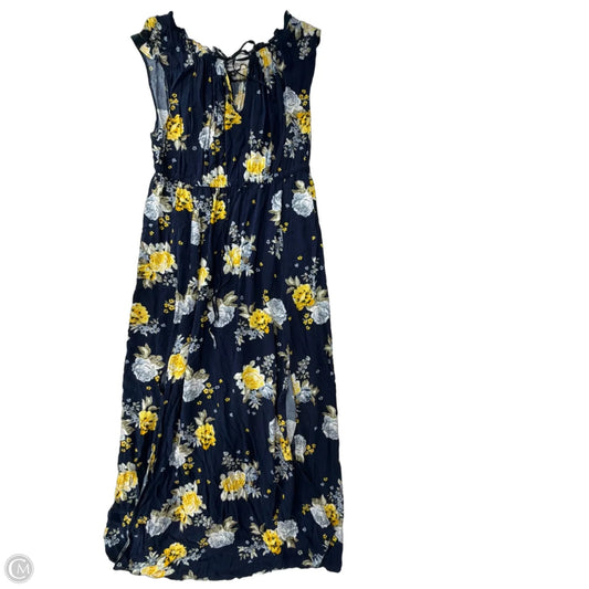 Dress Casual Maxi By Torrid In Floral Print, Size: 1x