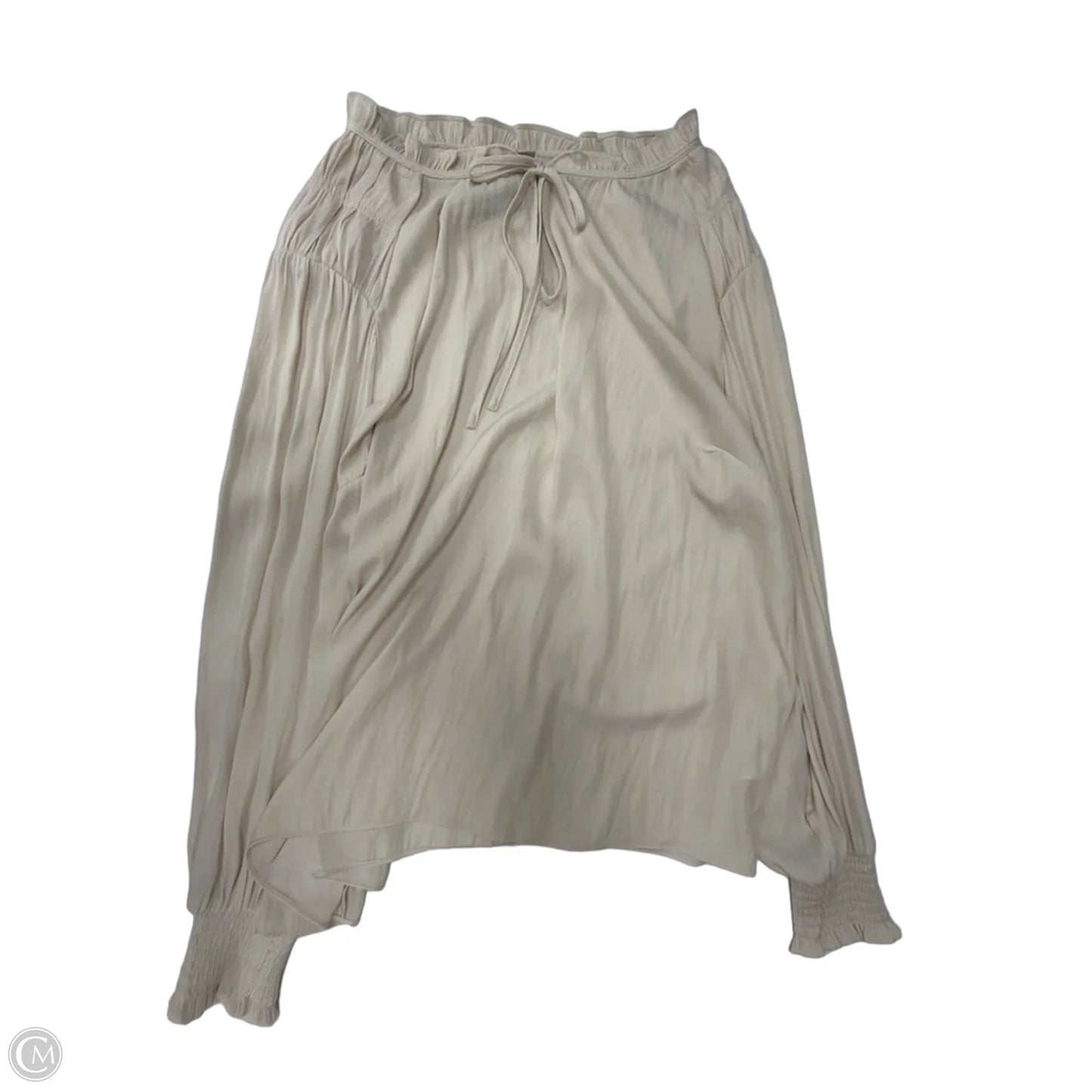Top Long Sleeve By Joie In Cream, Size: 1x