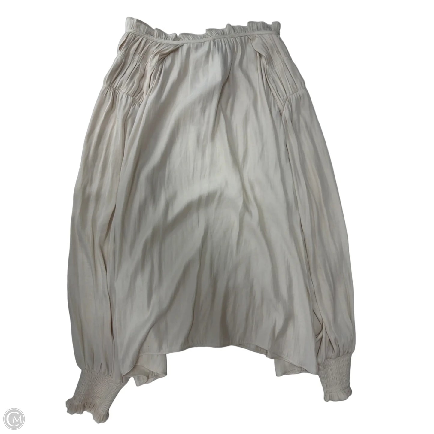 Top Long Sleeve By Joie In Cream, Size: 1x