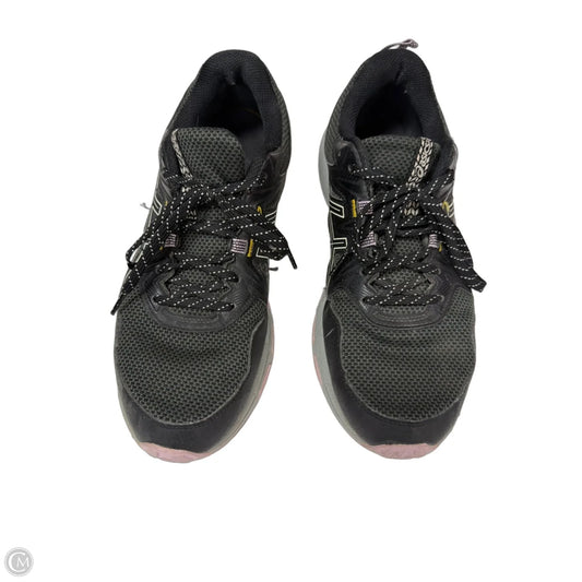 Shoes Athletic By Asics In Black & Grey, Size: 10