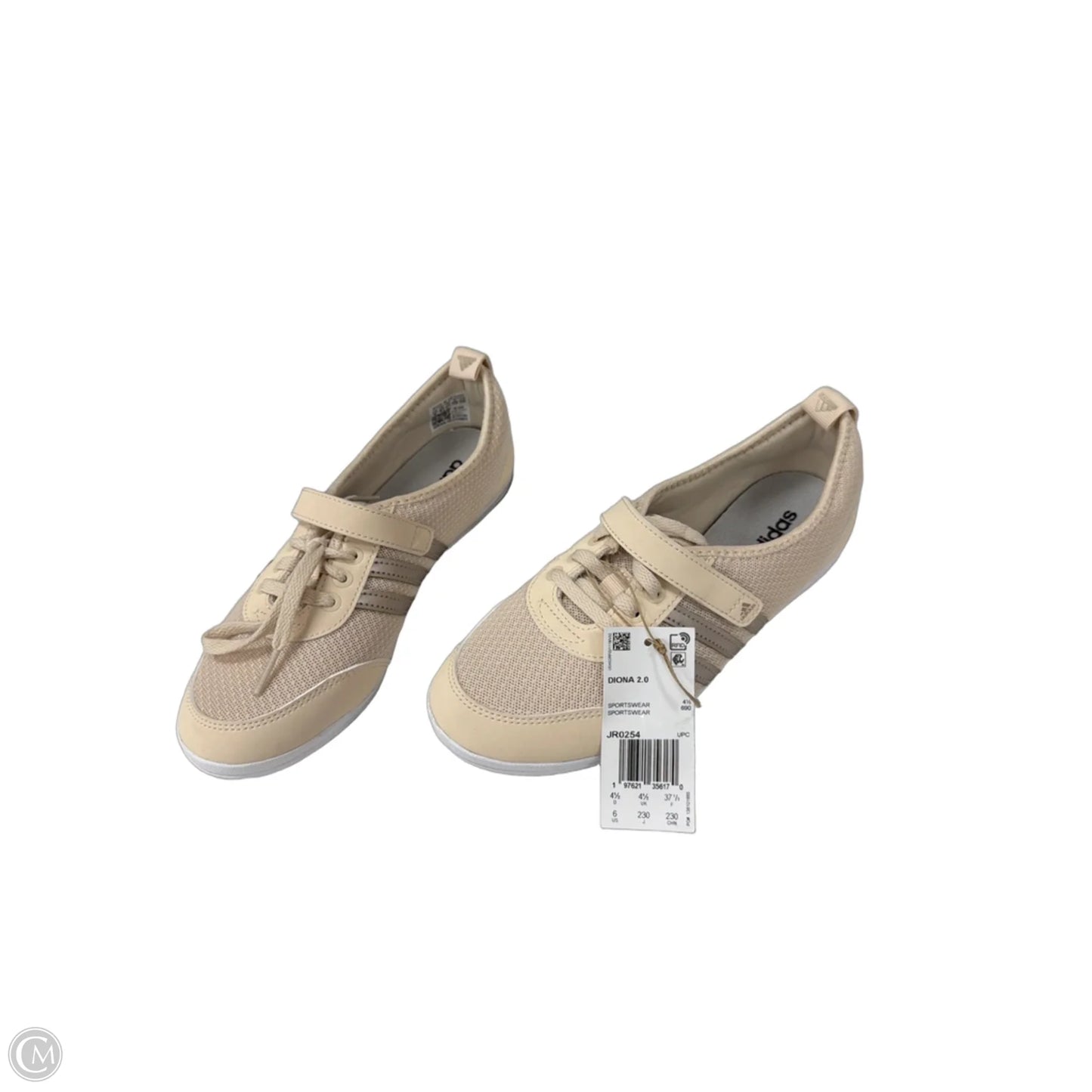 Shoes Sneakers By Adidas In Tan, Size: 6