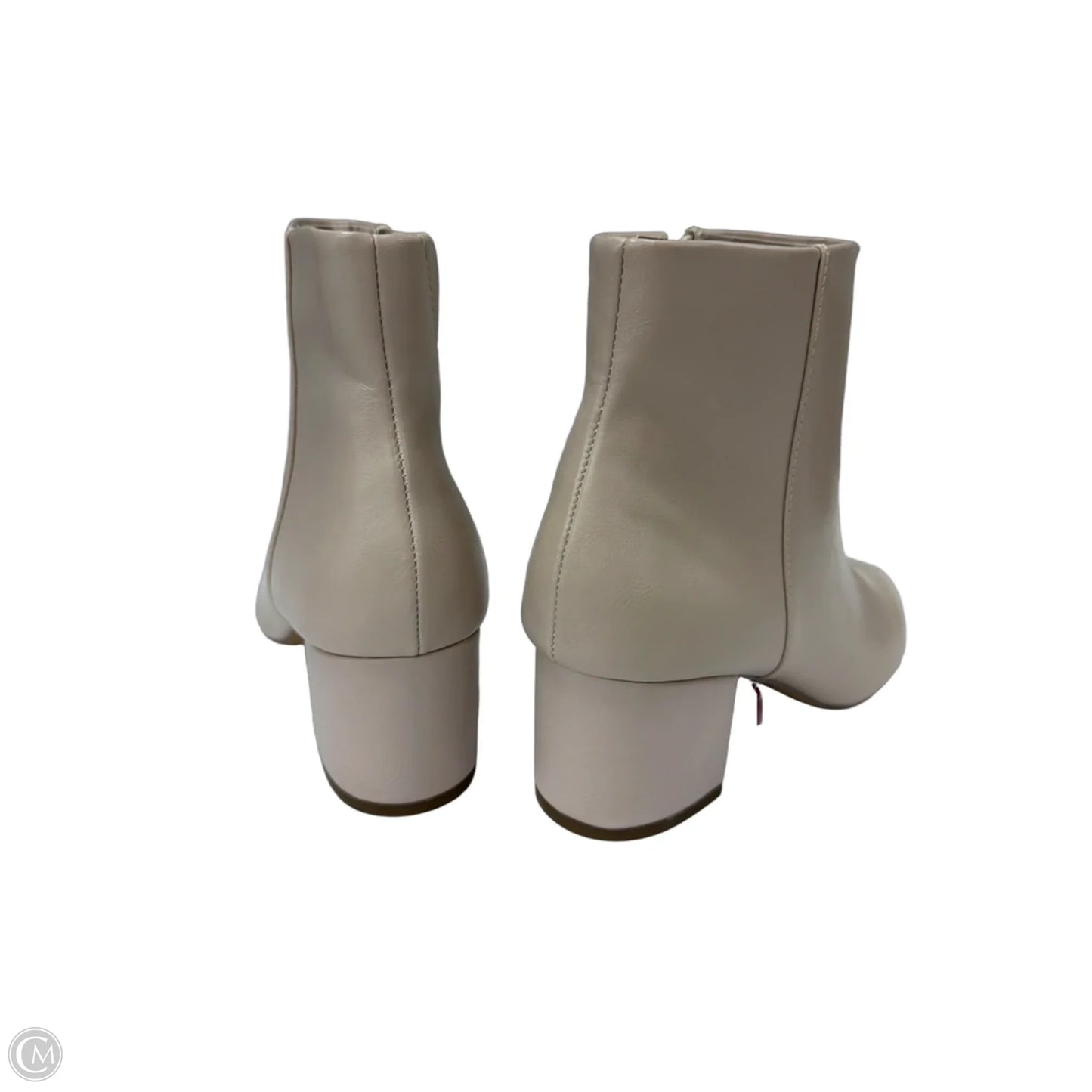 Boots Ankle Heels By The Drop In Beige, Size: 7
