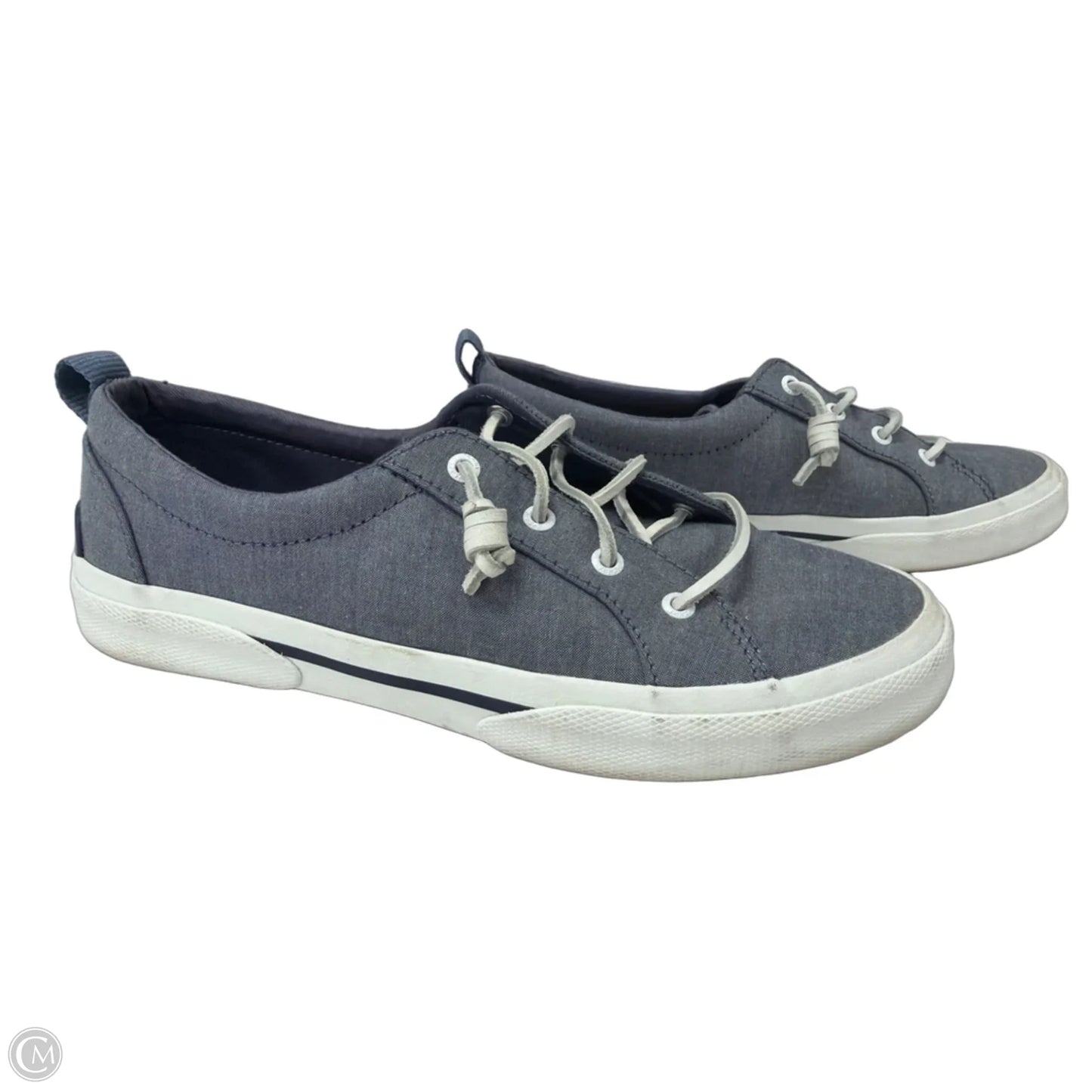Shoes Sneakers By Sperry In Blue, Size: 9