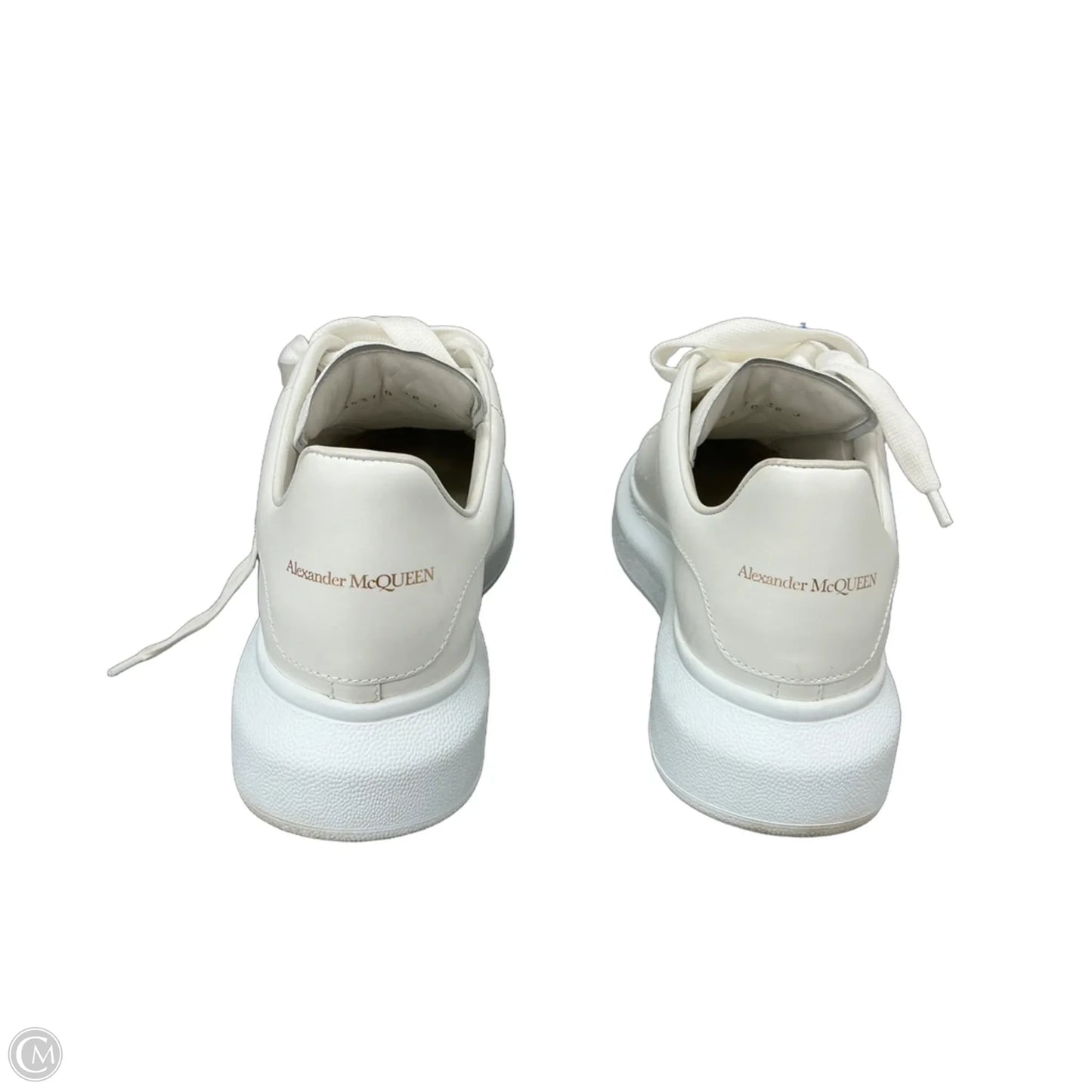 Shoes Luxury Designer By Alexander Mcqueen In White, Size: 8