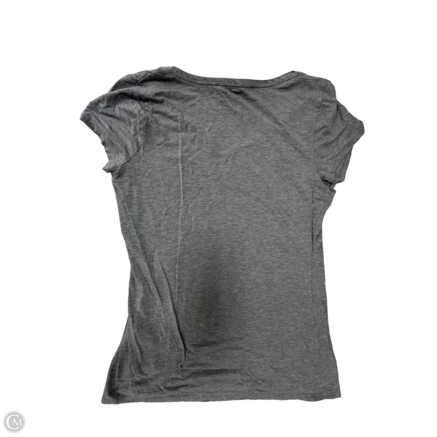 Top Short Sleeve Basic By White House Black Market In Grey, Size: Mp