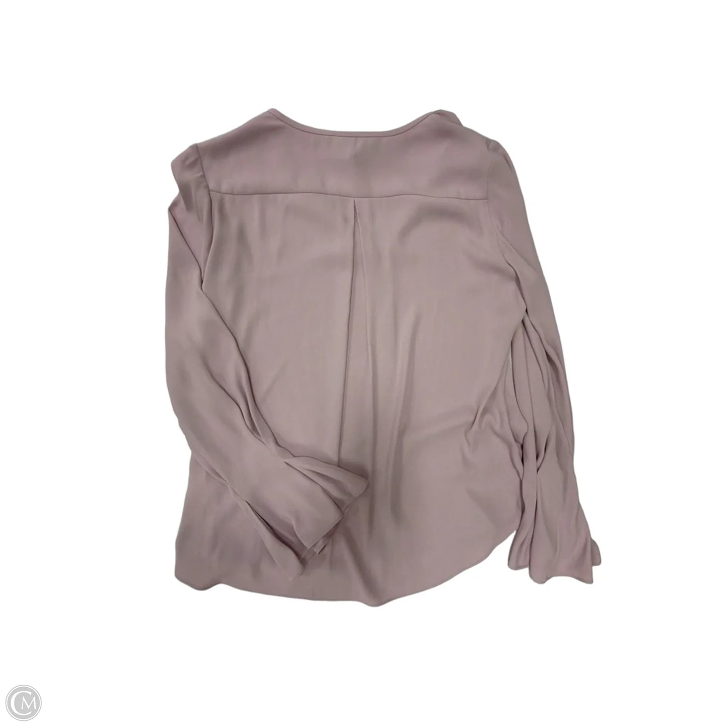 Top Long Sleeve By White House Black Market In Pink, Size: Xs