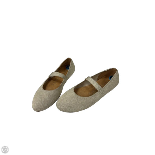 Shoes Flats By Aerosoles In Gold, Size: 6.5