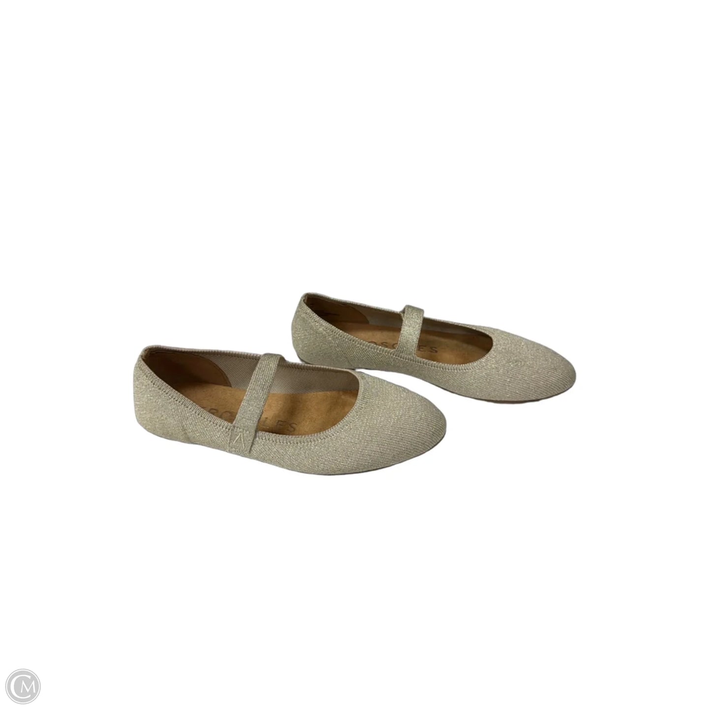 Shoes Flats By Aerosoles In Gold, Size: 6.5