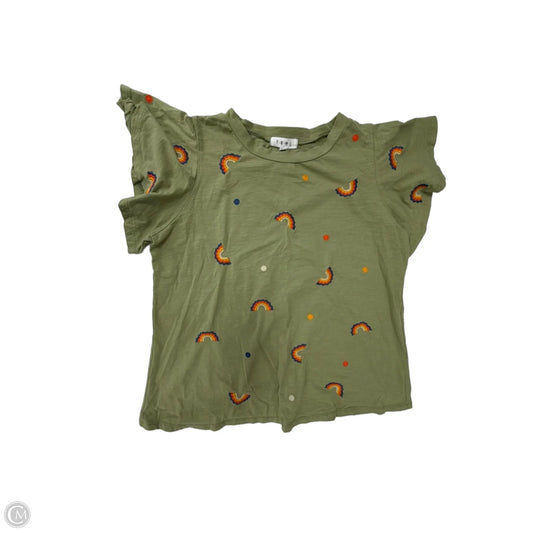 Top Short Sleeve By Thml In Green, Size: L
