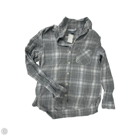 Top Long Sleeve By Old Navy In Grey, Size: S