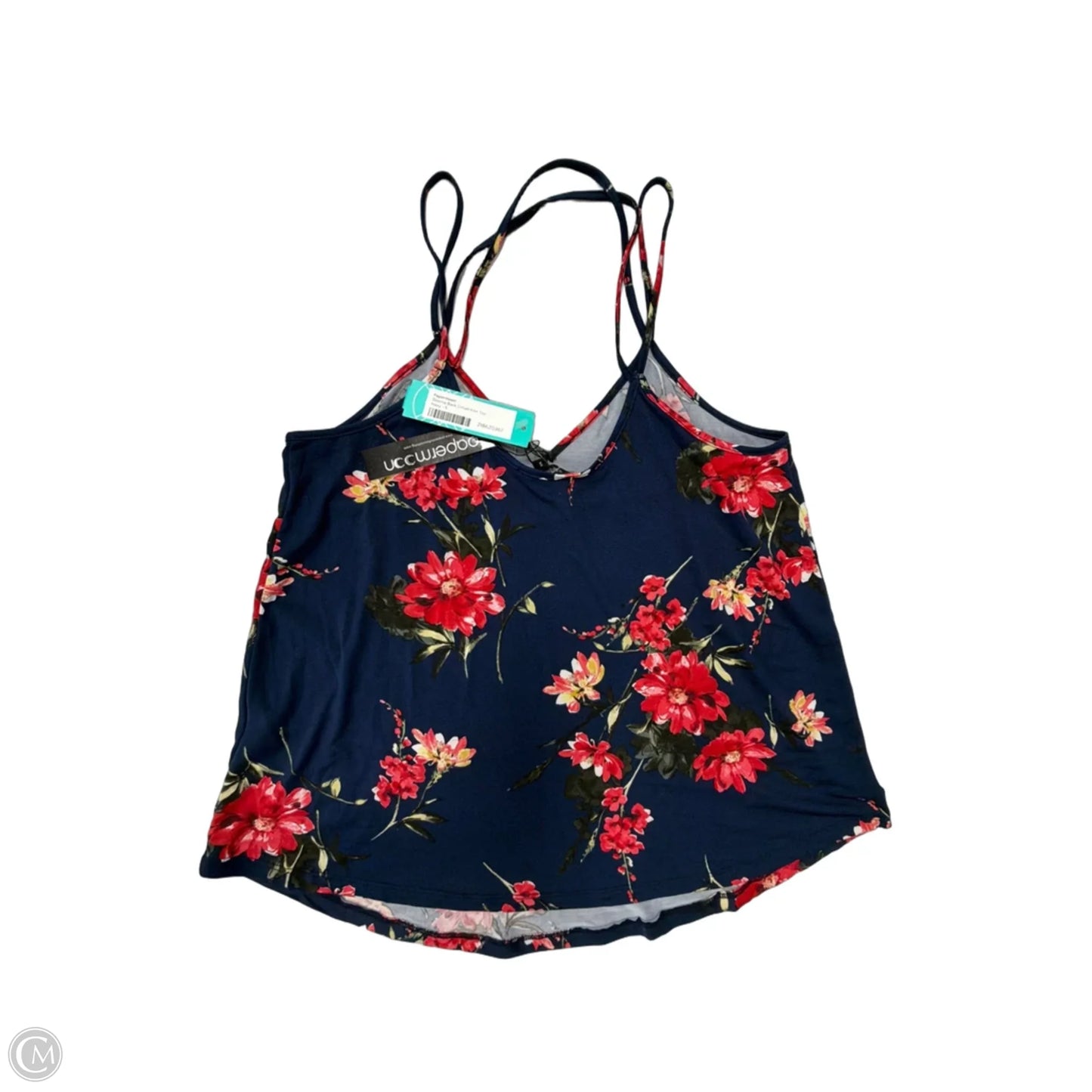 Top Cami By Papermoon In Floral Print, Size: S