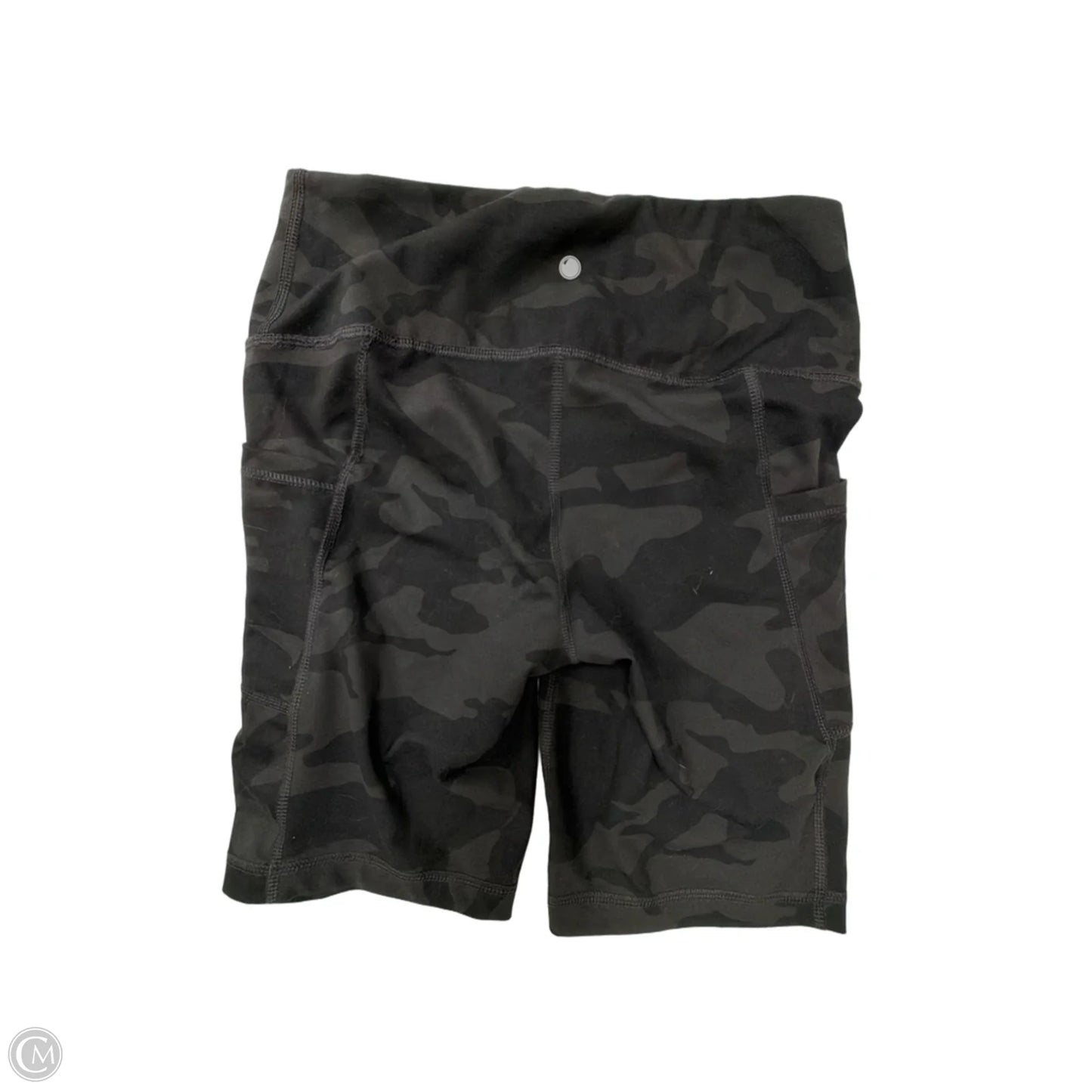 Athletic Shorts By Yogalicious In Camouflage Print, Size: M