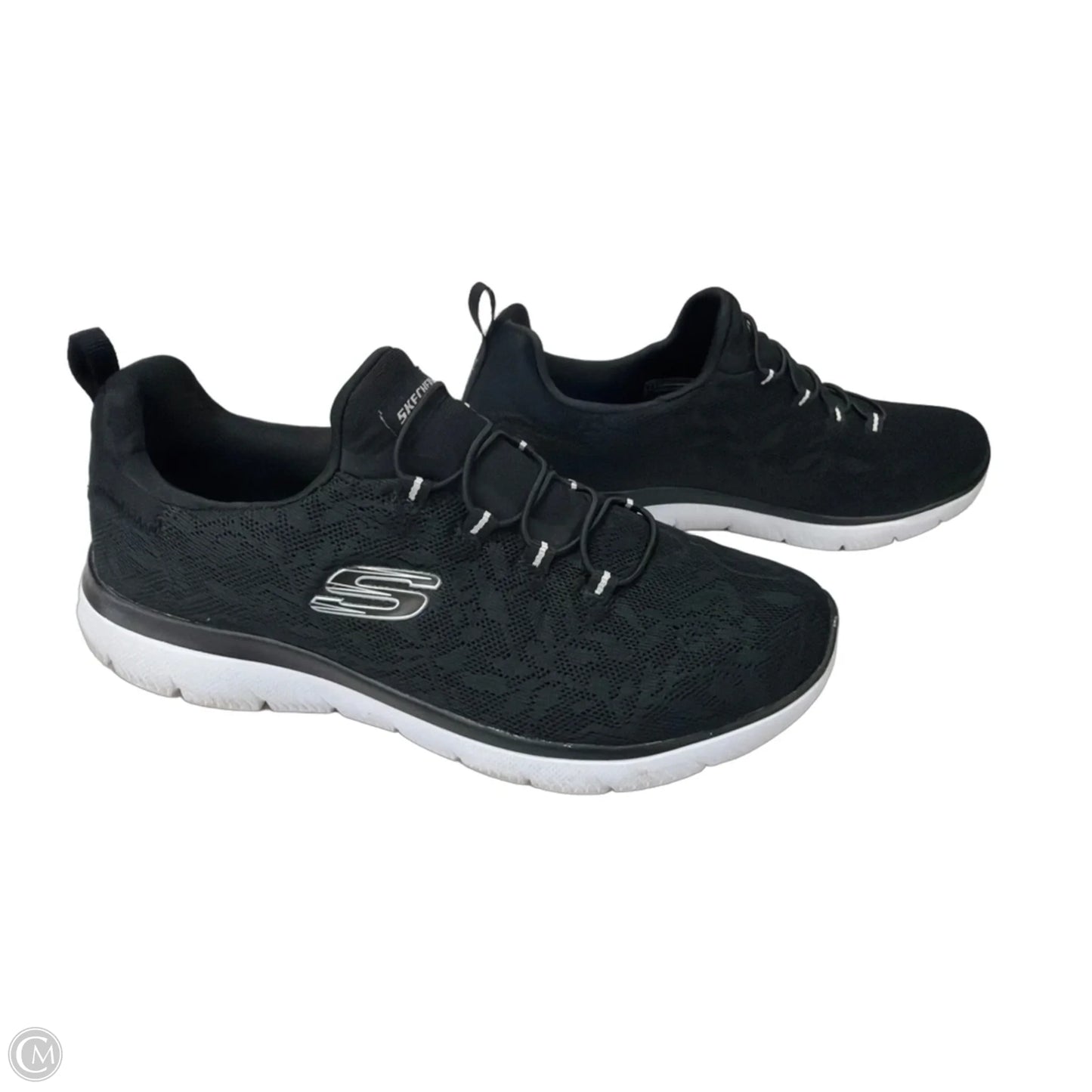 Shoes Athletic By Skechers In Black, Size: 7