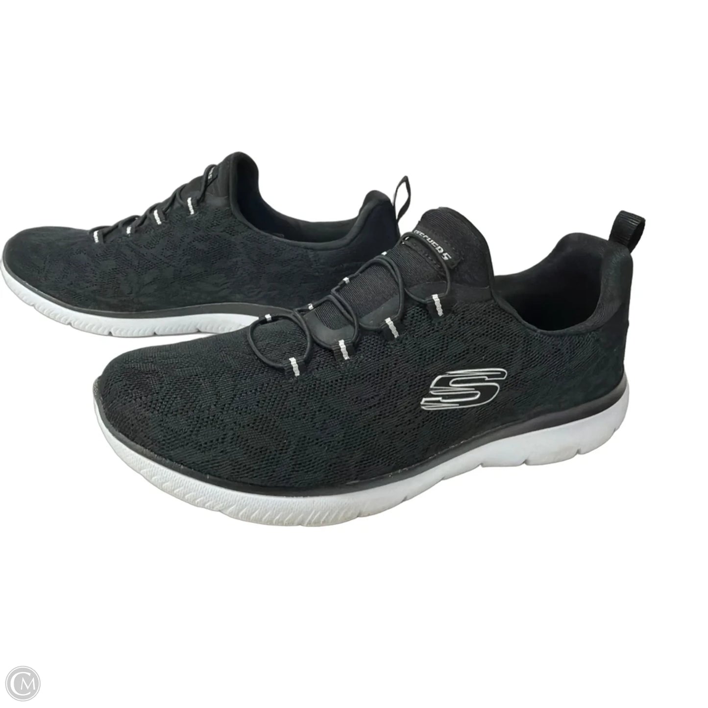 Shoes Athletic By Skechers In Black, Size: 7