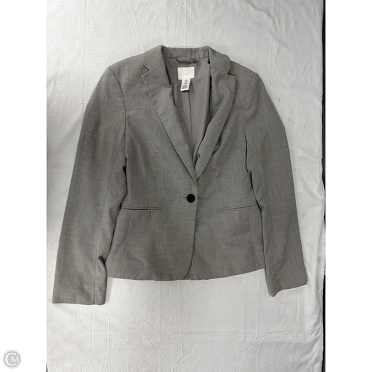 Blazer By H&m In Grey, Size: Xs