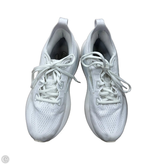 Shoes Athletic By Brooks In White, Size: 9.5