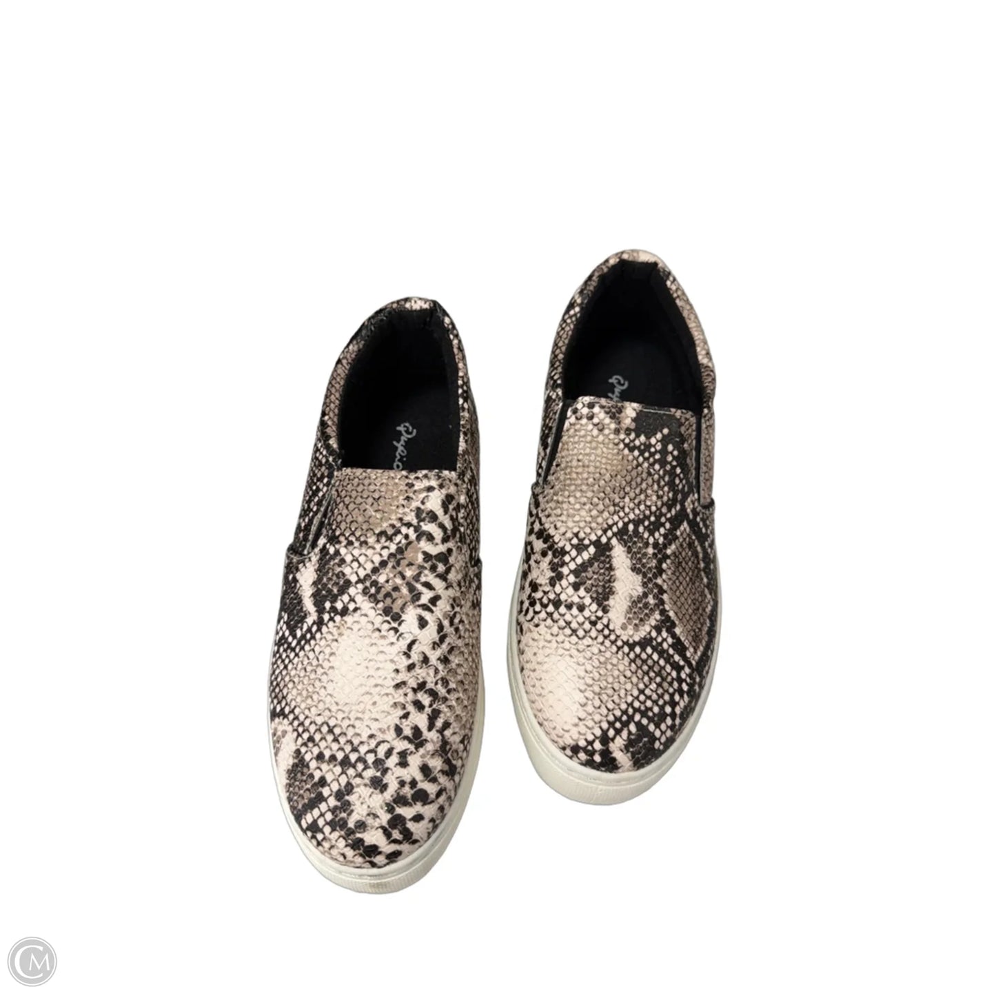 Shoes Flats By Qupid In Snakeskin Print, Size: 6